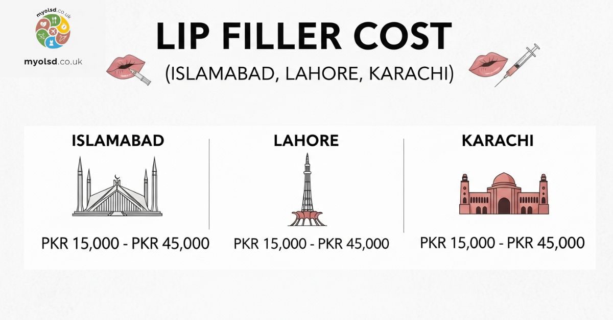 Lip Filler Cost in Pakistan (Islamabad, Lahore, Karachi)
