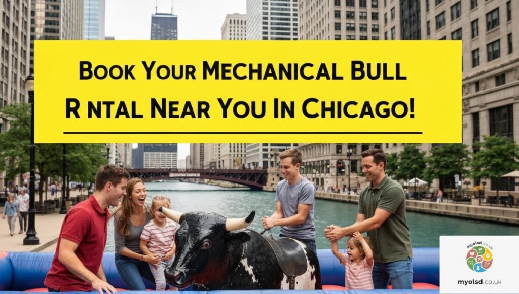 Book Your Mechanical Bull Rental Near You in Chicago!