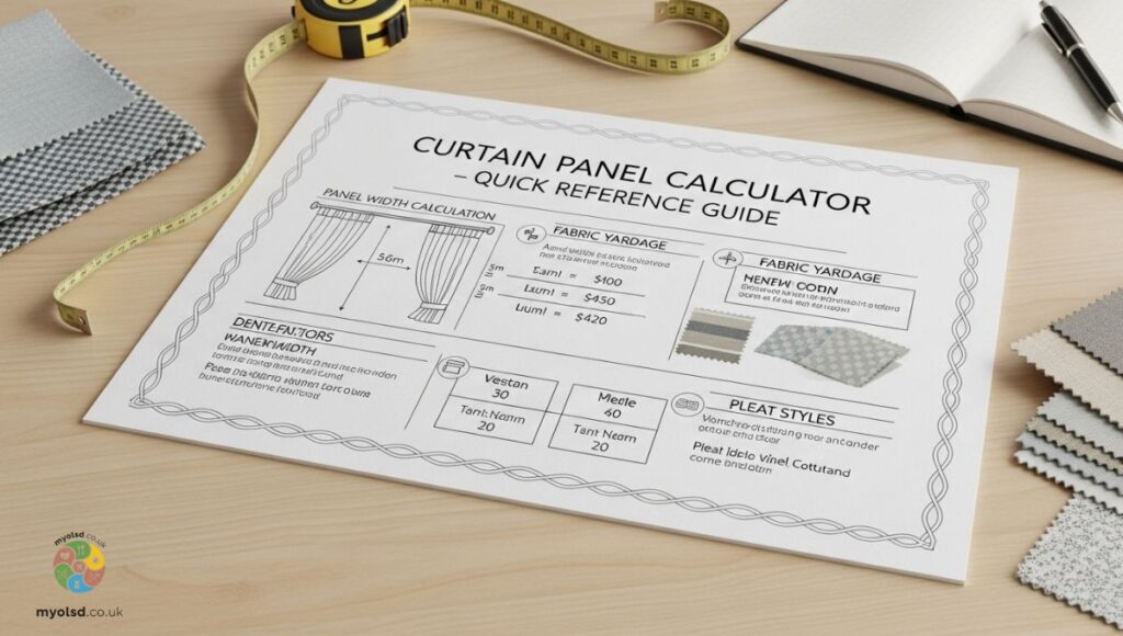 Curtain Panel Calculator – Quick Reference Guide