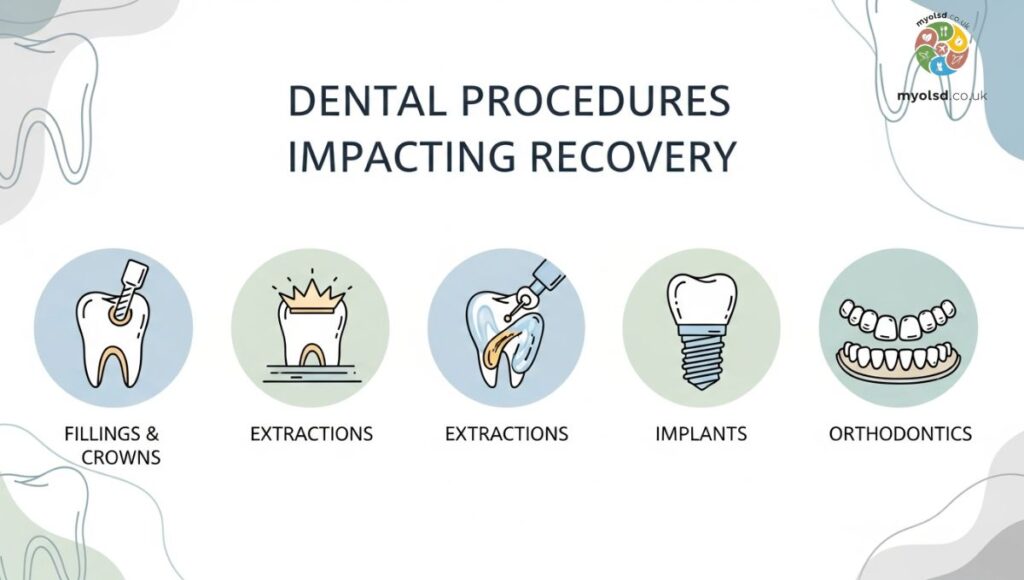 Dental Procedures Impacting Recovery Dental Procedures Impacting Recovery