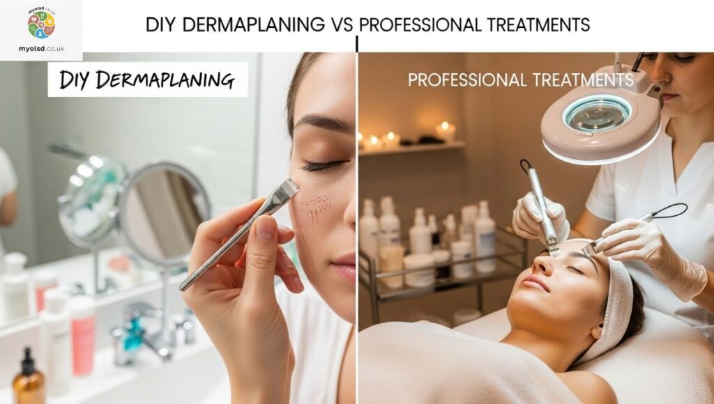DIY Dermaplaning vs Professional Treatments