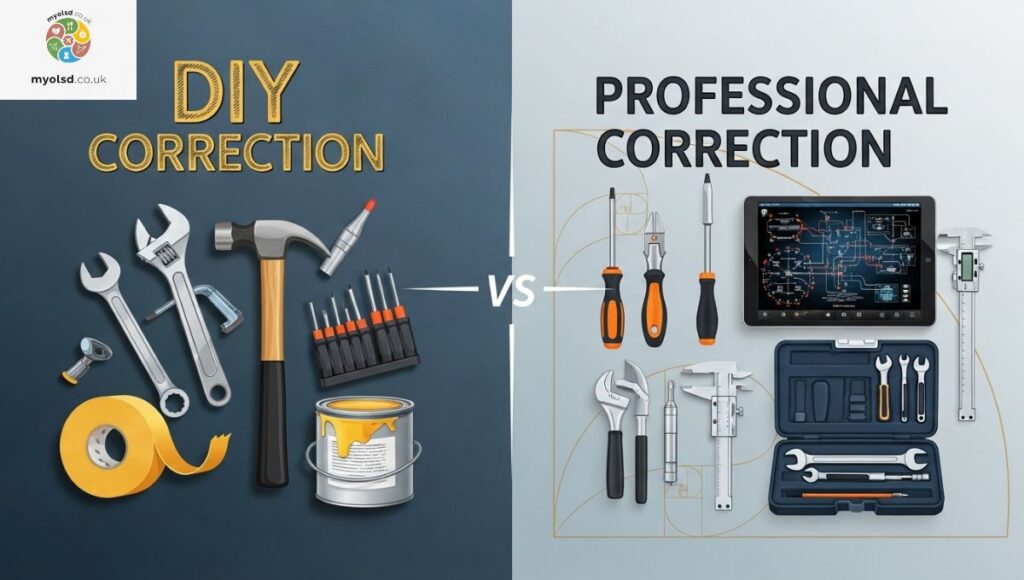 DIY vs Professional Correction