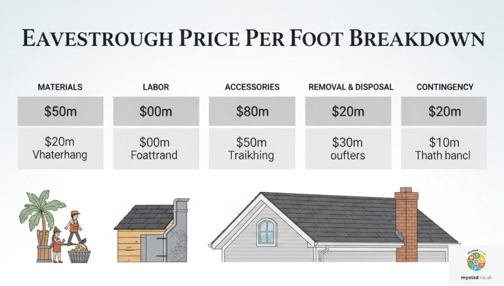Eavestrough Price Per Foot Breakdown