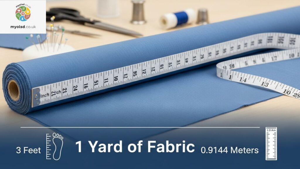 How Many Feet and Meters in a Yard of Fabric