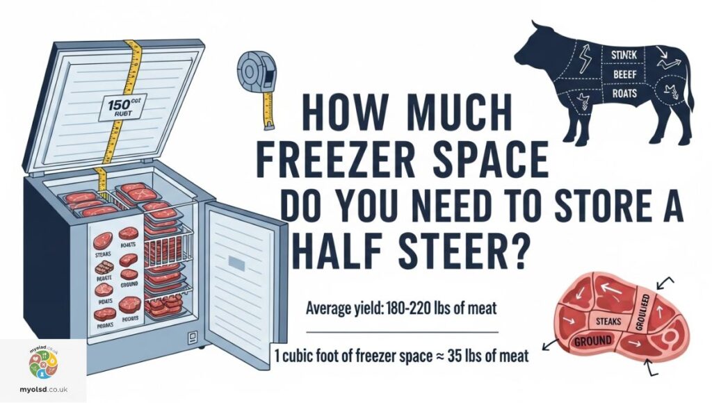 How Much Freezer Space Do You Need To Store a Half Steer?