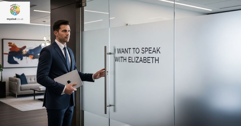 I Want To Speak With Elizabeth I Want To Speak With Elizabeth