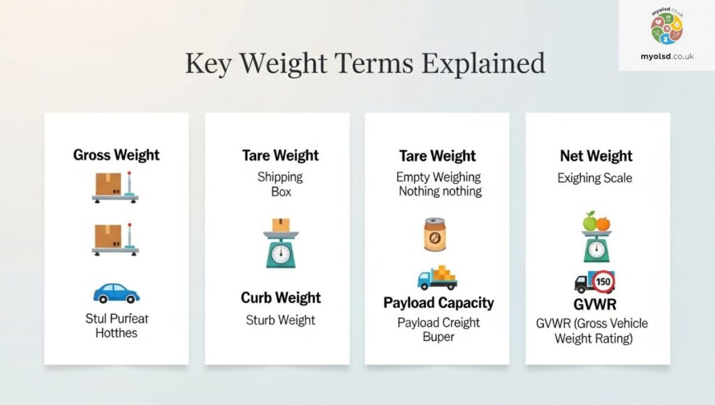 Key Weight Terms Explained Key Weight Terms Explained