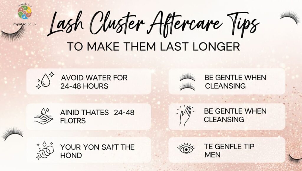 Lash Cluster Aftercare Tips to Make Them Last Longer