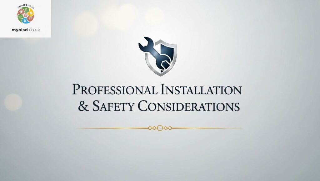 Professional Installation & Safety Considerations Professional Installation & Safety Considerations