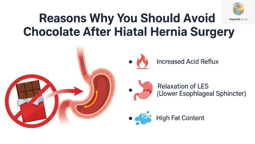 Reasons Why You Should Avoid Chocolate After Hiatal Hernia Surgery Reasons Why You Should Avoid Chocolate After Hiatal Hernia Surgery