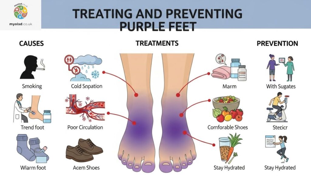 Treating and Preventing Purple Feet Treating and Preventing Purple Feet
