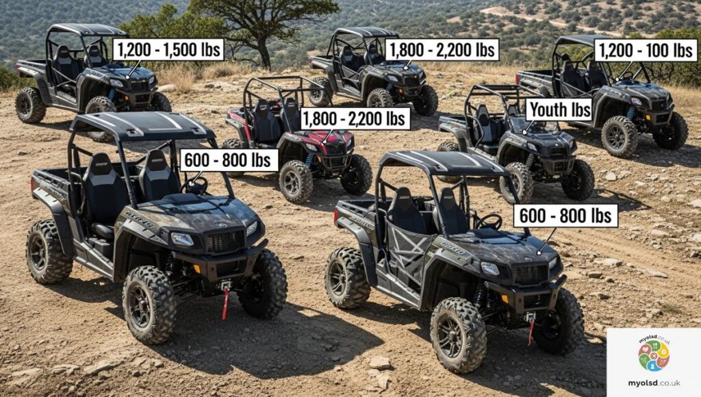 -UTV Weight Variations UTV Weight Variations