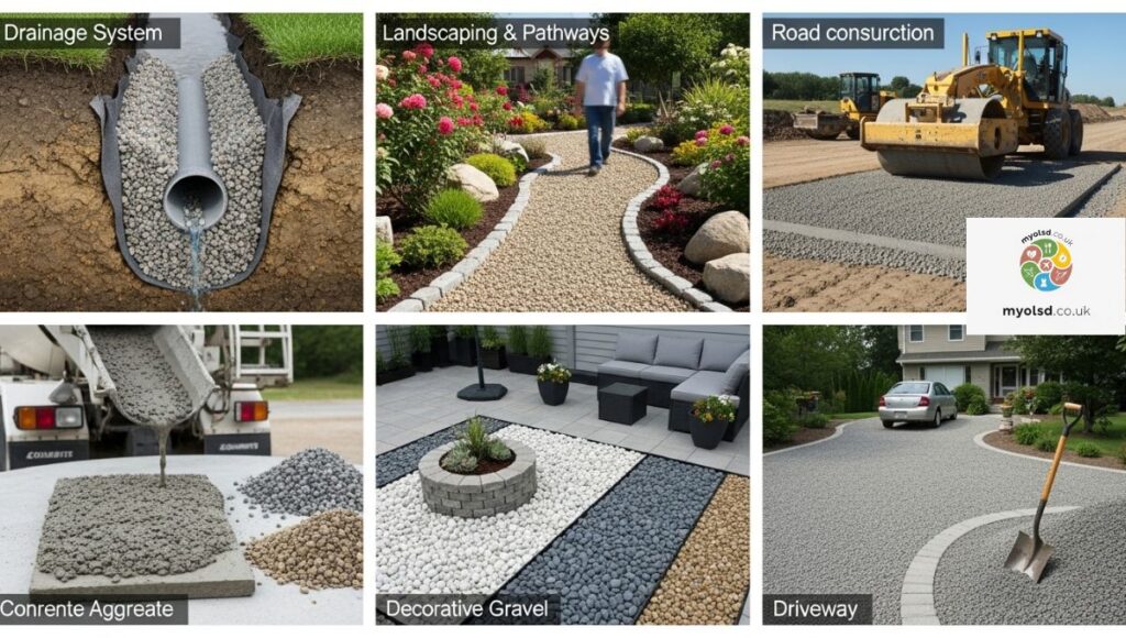 What can gravel be used for? What can gravel be used for?