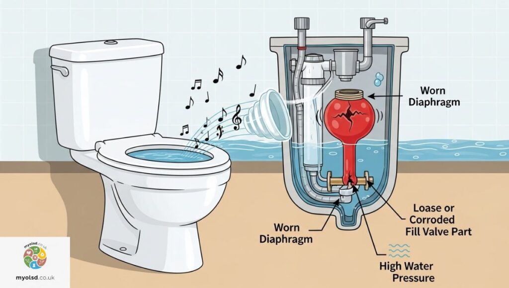 What Causes a Whistling Toilet? What Causes a Whistling Toilet?