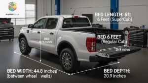 What Is the Bed Size on Ford Ranger