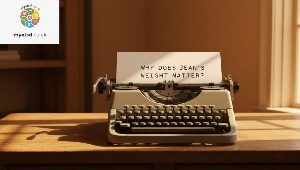 Why Does Jean's Weight Matter?