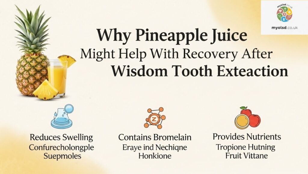 Why Pineapple Juice Might Help With Recovery After Wisdom Tooth Extraction