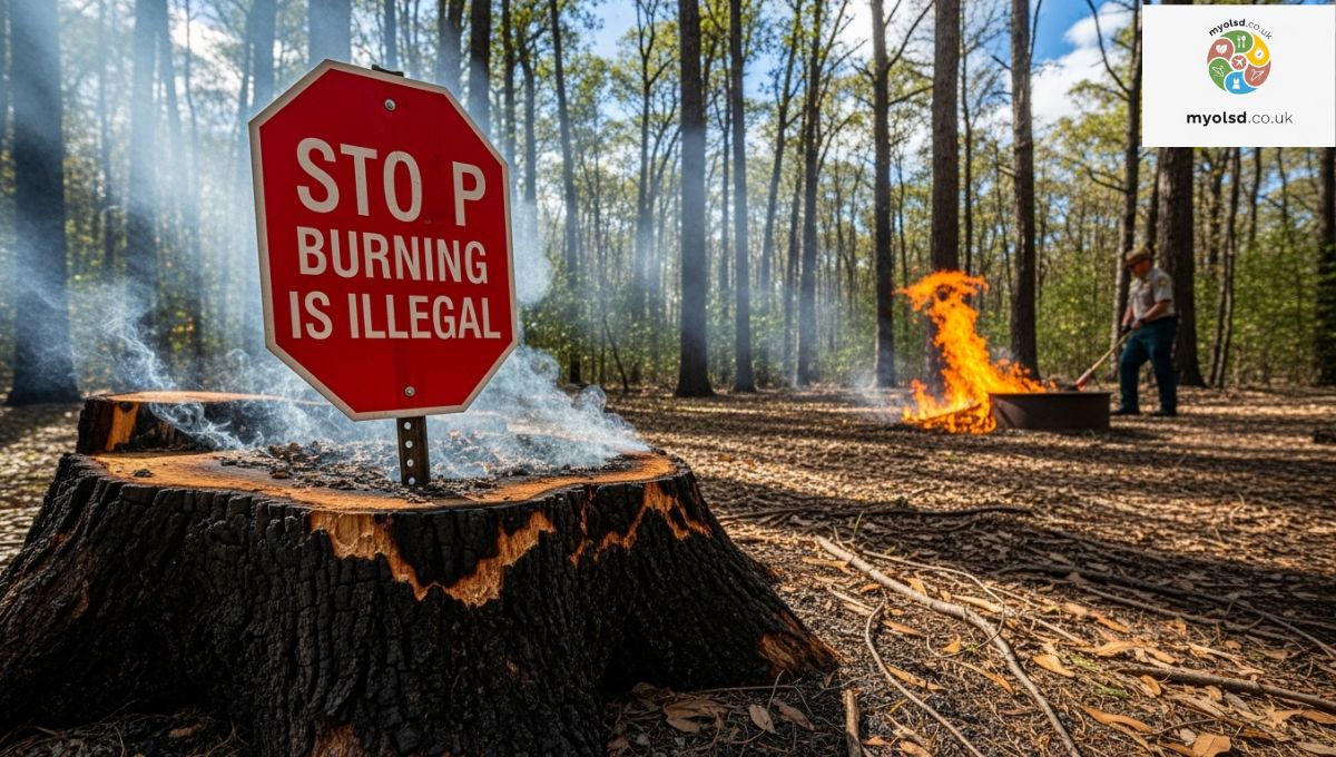 Why Stump Burning Is Illegal