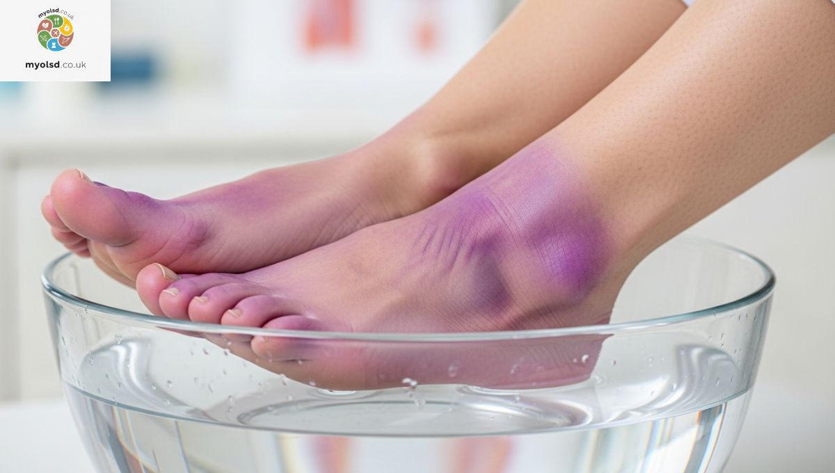 Why Your Feet Turn Purple