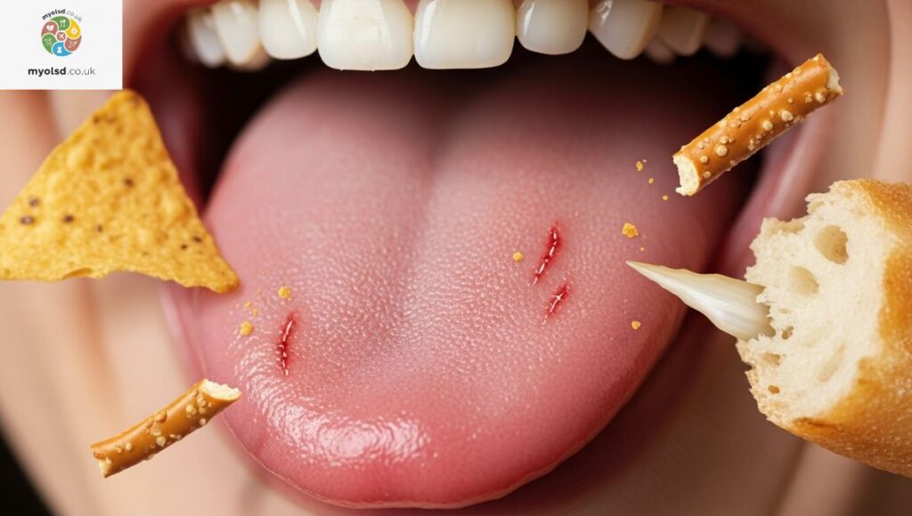 Cuts or Scrapes from Hard, Crunchy Foods Cuts or Scrapes from Hard, Crunchy Foods