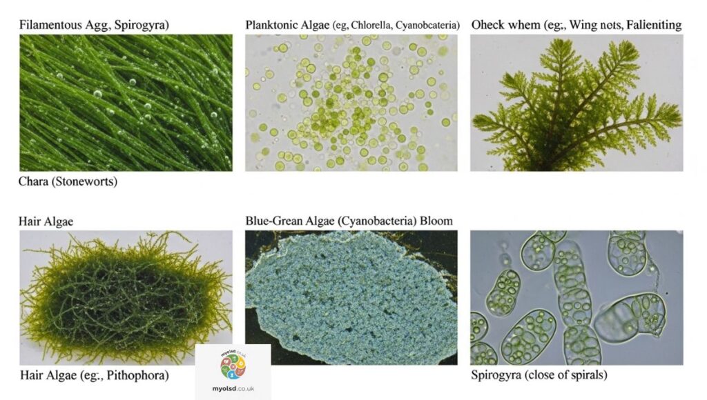 Different Types of Pond Algae Different Types of Pond Algae