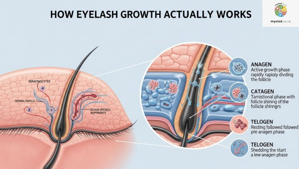 How Eyelash Growth Actually Works How Eyelash Growth Actually Works