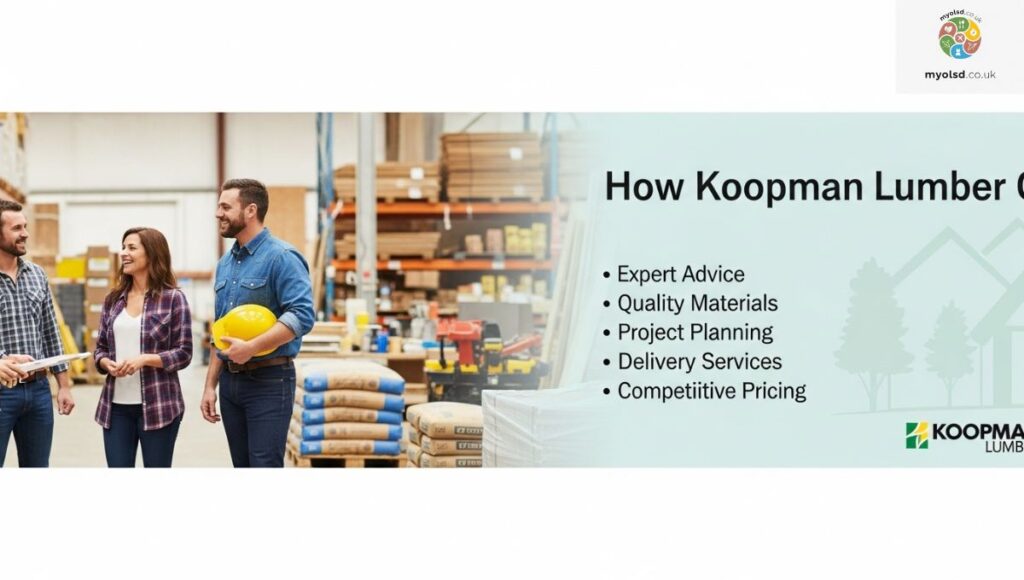 How Koopman Lumber Can Help How Koopman Lumber Can Help