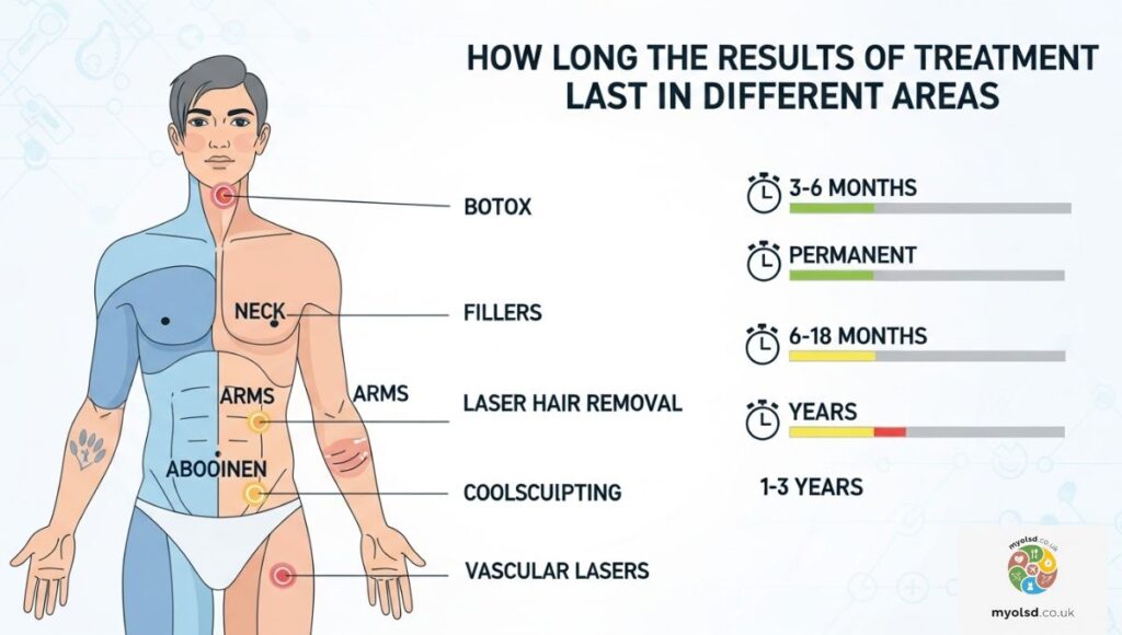 How Long the Results of Treatment Last in Different Areas How Long the Results of Treatment Last in Different Areas
