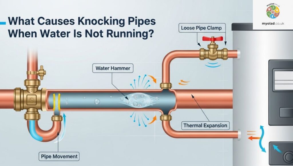 What Causes Knocking Pipes When Water Is Not Running?