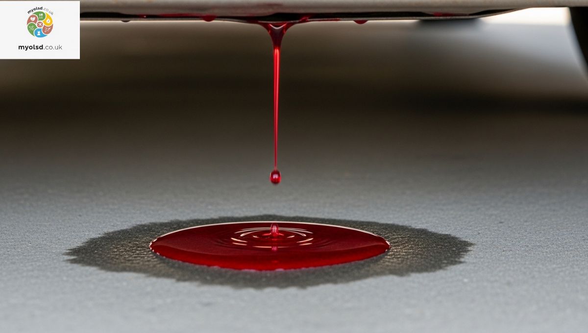 What Color Is Transmission Fluid When It Leaks?
