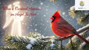 Where did the belief about cardinals and angels originate?