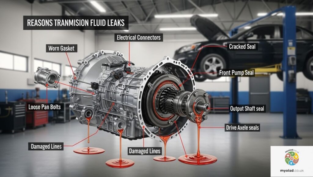 Why Does the Transmission Fluid Leak? Why Does the Transmission Fluid Leak?